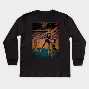 Dunk Mark Eaton Vintage Kids Long Sleeve T-Shirt